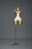 Mannequin de Torse Féminin Ajustable Grande Taille XXL en Plastique PP, Corps Supérieur Femme Courbe avec Fesses Volumineuses, Matériau Peint par Pulvérisation Shining Star