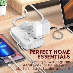 Prise d'extension universelle USB-C avec télécommande Wi-Fi, multiprise intelligente Wi-Fi - Product Image 5