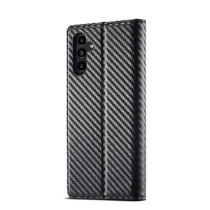 Nouveau design en fibre de carbone PU étui en cuir pour <span class=keywords><strong>Samsung</strong></span> Galaxy S24FE/S25/S25 Ultra/A16/A36/A56 - Product Image 2