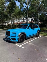 Kit carrosserie en fibre de carbone sèche style 1016 pour Rolls Royce Cullinan – Amélioration avec motif de tissage transparent, léger et haute performance