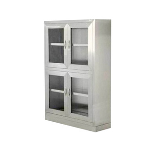 Gabinete de Acero Inoxidable Kang Zhi Xing KX-C08a 980*450*1980mm, Gabinete de Almacenamiento para Hospital - Product Image 3