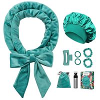Boucles de bigoudi sans chaleur, boucles antidérapantes sans chaleur bande Satin soie bricolage boucles de cheveux sans chaleur
