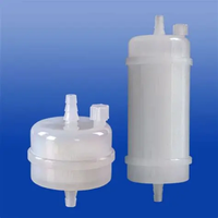 Filtro de Cápsula, Filtro de Cartucho de PP de 1.5 Pulgadas y 5 Micras, Conector de Manguera para Tintas UV/Solventes y Agua