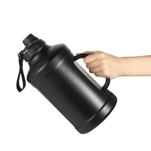 गैर-पर्ची हैंडल डिजाइन के साथ इको फ्रेंडली 64 औंस पानी जुग पानी की बोतल स्पोर्ट्स बोतल - Product Image 6