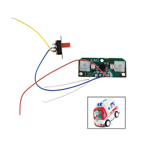 Carte PCBA de <span class=keywords><strong>jouet</strong></span> d'ambulance personnalisée KY avec <span class=keywords><strong>circuit</strong></span> imprimé à commande sonore et lumière LED COB pour jeu d'imitation pour enfants, fabricant OEM - Product Image 2