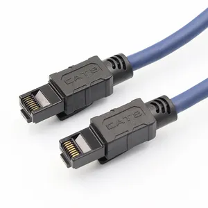 Liansu Linksup High Quality 0.2m 1m 3m 50m Patch Cables Utp Cat6A Network Cable Rj45 Ethernet Lan Cable For LED Display