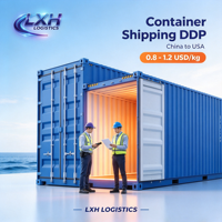 LXH Pengiriman Laut DDP Forwarder Cina ke AS Layanan Inspeksi & Pengemasan Ulang Kargo FBA