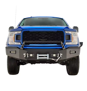 Accesorios todoterreno textura negro cabrestante delantero parachoques anillo <span class=keywords><strong>en</strong></span> D para Dodge Ram 1500 2013-2018 W/parachoques traseros DRL - Product Image 3