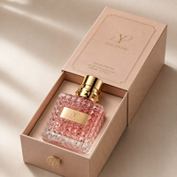 Flacon de parfum en verre de luxe 50 ml 100 ml, flacon de parfum vide avec logo personnalisé, boîte cadeau, emballage en gros