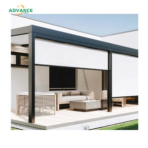 Alta calidad <span class=keywords><strong>3x4</strong></span> 3x6 4x3 5x3 5x4 6x4 6x6 persiana motorizada gazebo <span class=keywords><strong>techo</strong></span> eléctrico bioclimática pérgola de aluminio para exteriores - Product Image 6