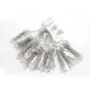Guirnalda de Luces de 100 Metros, Cascada de Luces Navideñas, Decoraciones Navideñas para Restaurantes, Cortina de Luces LED de Hadas - Product Image 6