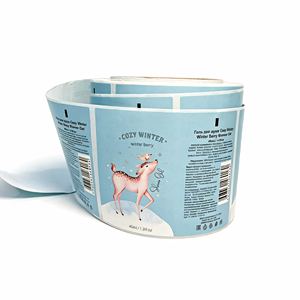 Étiquettes adhésives personnalisées pour emballages de produits de marque privée, impression de logo, autocollants en vinyle, autocollants en papier, rouleaux d'étiquettes - Product Image 2