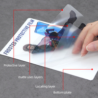 180*120 feuille de film hydrogel mat film protecteur d'écran hydrogel film tpu hydrogel souple incassable pour machine de découpe