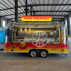 Camión de Comida Totalmente Equipado para Venta Ambulante, Remolques de Comida Personalizados en Venta - Product Image 1