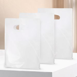 Bolsas de Compras de Plástico con Logotipo Personalizado, Impresas, Ecológicas, Reciclables, de PE, con Troquelado, para Mercancía, Venta al Por Mayor - Product Image 5