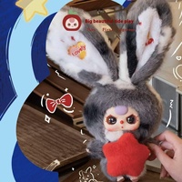 Authentique Babythree 3ème Génération Boîte Mystère en Peluche Personnage Thème Hiver Mignon Poupée Kawaii Cadeau de Collection 14+ Échelle 1/12 Unisexe