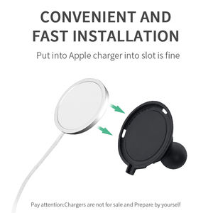 VINmounts  Support de téléphone de charge sans fil  pour vélo et moto, compatible avec iPhone 12/13/14 - Product Image 2