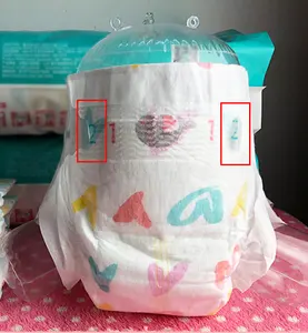 Cina produttore all'ingrosso usa e getta Premium Magic Tape pannolini di carta coccole Herschel Baby pannolino