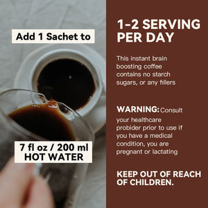 Café Instantáneo Sin Azúcar de Marca Propia, Alto en Proteínas, Superalimentos, Colágeno Instantáneo, Sabor Vainilla, Polvo de Chocolate con Nueces - Product Image 2