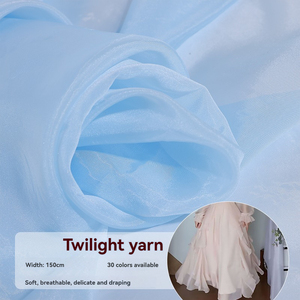 Tessuto Organza Leggero per Abiti da Sposa, Organza alla Moda Leggera e Traspirante in Poliestere, Design Personalizzato - Product Image 4