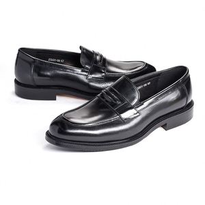 Mocasines Formales de Cuero Genuino para Hombre, de Lujo, Precio de Fábrica al por Mayor, Alta Calidad, Zapatos Sin Cordones para Bodas, Negocios y Banquetes - Product Image 6