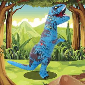 Vente chaude T-Rex Dinosaure Costume pour Adultes Drô<span class=keywords><strong>le</strong></span> Halloween Gonflable TV <span class=keywords><strong>Film</strong></span> Inspiré Blow-up pour les Fêtes du Nouvel An - Product Image 6