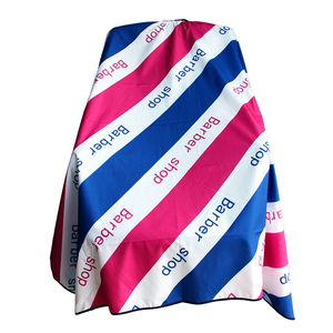 Cape de coiffure en polyester, taille personnalisée avec différents modèles, pièces - Product Image 3