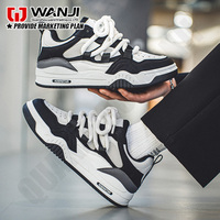 Chaussures de sport décontractées pour hommes, style tendance, couleur mode, doublure douce et confortable, antidérapantes, résistantes à l'usure, légères, modèle solo.