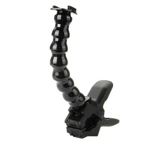 YEAH Soporte de cuello de ganso ajustable de 8 secciones con cuello de cisne Jaws Flex Clamp Mount para <span class=keywords><strong>GoPro</strong></span> <span class=keywords><strong>Hero</strong></span> <span class=keywords><strong>Session</strong></span>, Xiaomi Yi, Sjcam - Product Image 2