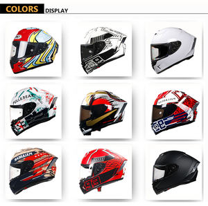 Casco หมวกกันน็อคเต็มใบสำหรับผู้ชายและผู้หญิง,หมวกกันน็อคมอเตอร์สกูตเตอร์มอเตอร์ไซค์วิบากนักบิน Jet - Product Image 6