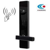 Système de serrure de porte d'hôtel en acier inoxydable 304 avec alarme basse tension |   Carte intelligente M1 pour accès avec logiciel gratuit pour les centres de villégiature UL