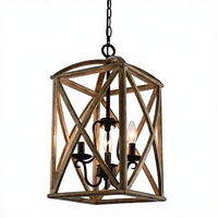 Lampes suspendues de bureau de style nordique personnalisées, style industriel rétro créatif, restaurant, café internet, lustre LED E12