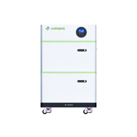 Batterie HV empilable Batteries lithium-ion haute tension 10kwh 15kwh 20kwh pour système de stockage d'énergie domestique