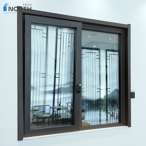 Fenêtres inclinables et tournantes en aluminium pour maison passive | Fenêtre en aluminium de conception à rupture thermique avec double mode d'ouverture NT91 - Product Image 3