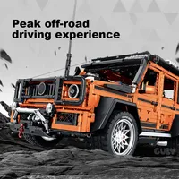 Guly Nouveau 10642 2025 MOC SUV urbain télécommandé, voiture à assembler en briques, jouets modèles pour garçons, cadeau d’anniversaire pour enfants, ensemble de 3914 pièces de blocs de construction