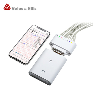 Los más vendidos de Salud y Bienestar, máquina ECG inteligente inalámbrica multicanal de tamaño de bolsillo digital portátil de <span class=keywords><strong>12</strong></span> canales - Product Image 2