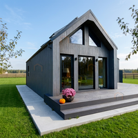 Casa de Camping Prefabricada de Doble Planta con Estructura Triangular de Acero y Panel Sándwich para una Instalación Rápida