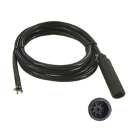 Câble d'extension pour moteur de moyeu de vélo électrique Julet, 9 broches mâle, 80 cm, câble de conversion étanche pour kit de conversion de vélo électrique