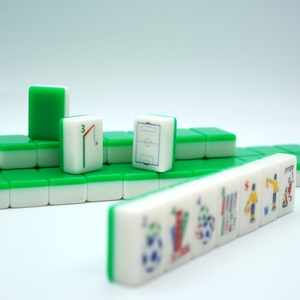Juego <span class=keywords><strong>de</strong></span> Mahjong con Temática <span class=keywords><strong>de</strong></span> Fútbol <span class=keywords><strong>de</strong></span> América del Norte 2026 |   Regalo para Fanáticos del Fútbol |   Artículo Coleccionable Deportivo - Product Image 1