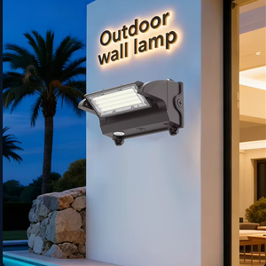 Lampada da Parete LED 80-120 Watt Disponibile negli USA, per Illuminazione Giardino, Garage, Hotel, Garanzia di 5 Anni - Product Image 2
