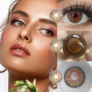 <span class=keywords><strong>Lentilles</strong></span> de contact colorées super naturelles en gros |   <span class=keywords><strong>Lentilles</strong></span> souples annuelles HEMA à 40% d'hydratation, design coréen Haipurecon - Product Image 3