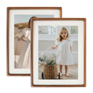 COM CUSTOM WOODEN LUXURY HANDMADE PHOTO <b>FRAME</b> NATURAL COLOR Customizable Size Shape Creative Design Wall Decor Full Color <b>Print</b> - Product Image 1