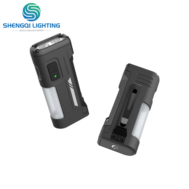 2000LM 160M USB Rechargeable Aluminum Alloy Work Light Flashlight 2600mAh IP65 Waterproof LED Adjustable Beam Side Light