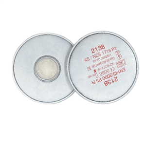 אגוז 2138 p3 אבק אדים הוכחה מופעלת הגנה פחמן גז מסנן 2138 עם 6200 7502 מסכת גז 6800 (1 זוגות\מארז) - Product Image 1