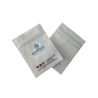 Impression de logo personnalisé thermoscellable Sacs de paquet d'échantillon en mylar de feuille d'aluminium en plastique anti-odeur Pochette de sachet de paquet de capsule