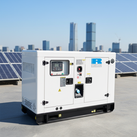 Générateur diesel super silencieux LINGGE Power Ricardo 15-50KVA ATS Prix d'usine Très bon marché Portable
