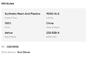 Résine de Damar Naturelle Raffinée, Qualité Alimentaire et Cosmétique, Haute Pureté, Fixateur d'Arômes, Matière Première, Carton de 25 KG, Stable, Vrac - Product Image 6