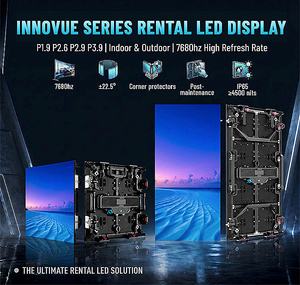 Location d'écrans LED P2.9 haute définition EG HD pour une utilisation en intérieur, y compris des murs vidéo mobiles pour les événements sur scène en intérieur - Product Image 1