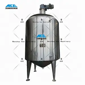 Industrie Ss Lithium Coating Materiaal Alooh Aluminiumoxide Hydrothermische Synthese Productie Chemische Tank 15000l Automatiseringsreactor