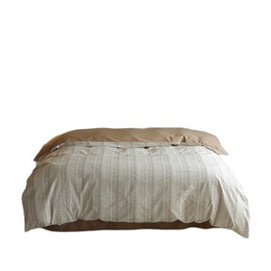 Butterfly Korean Style Pure Cotton Bedding Set Stripes Solid Color Reactive Dyeing Breathable Dormitory Use - Product Image 5